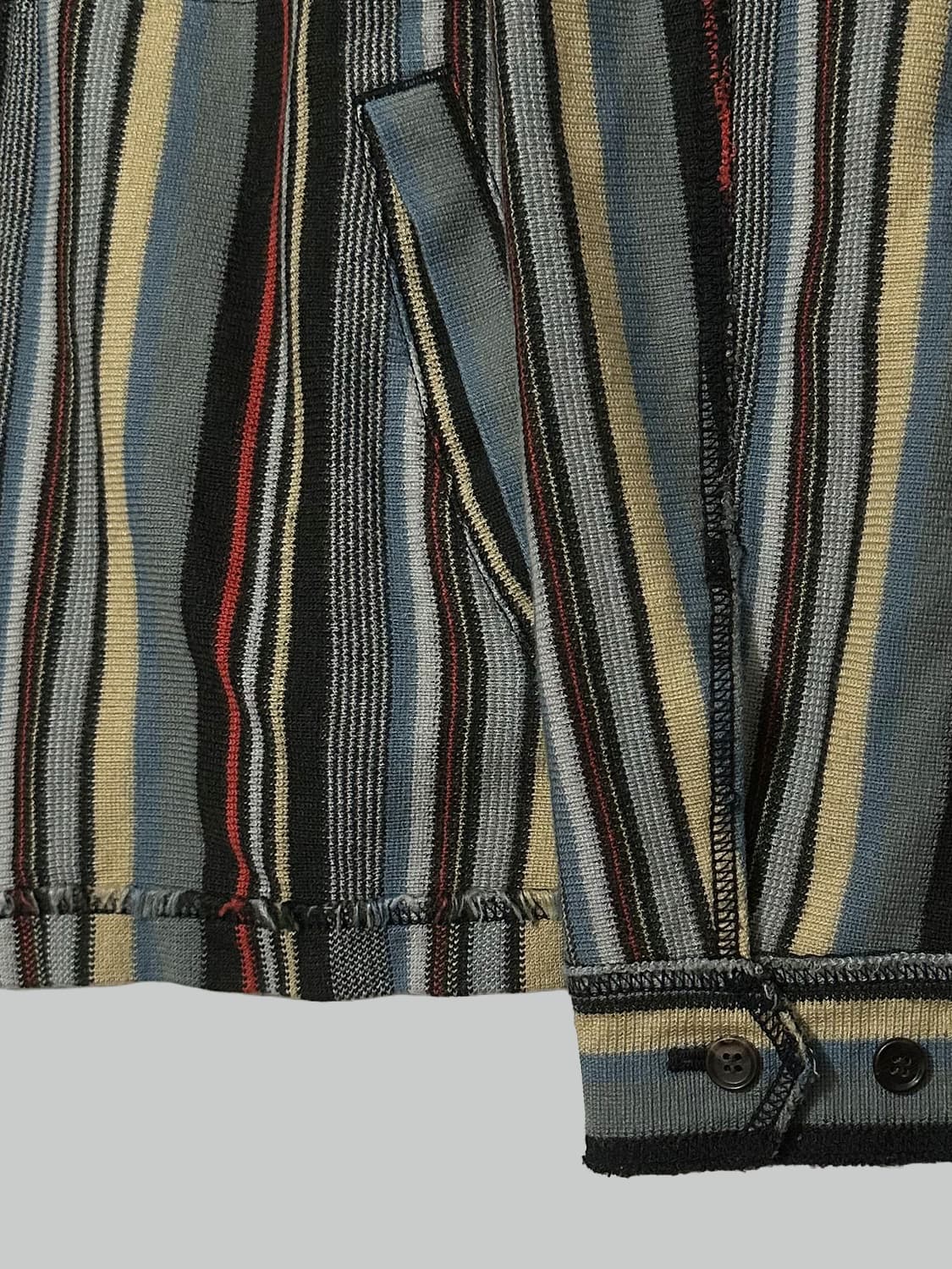 꼼데가르송 옴므 니트 집업 자켓 상품이미지4