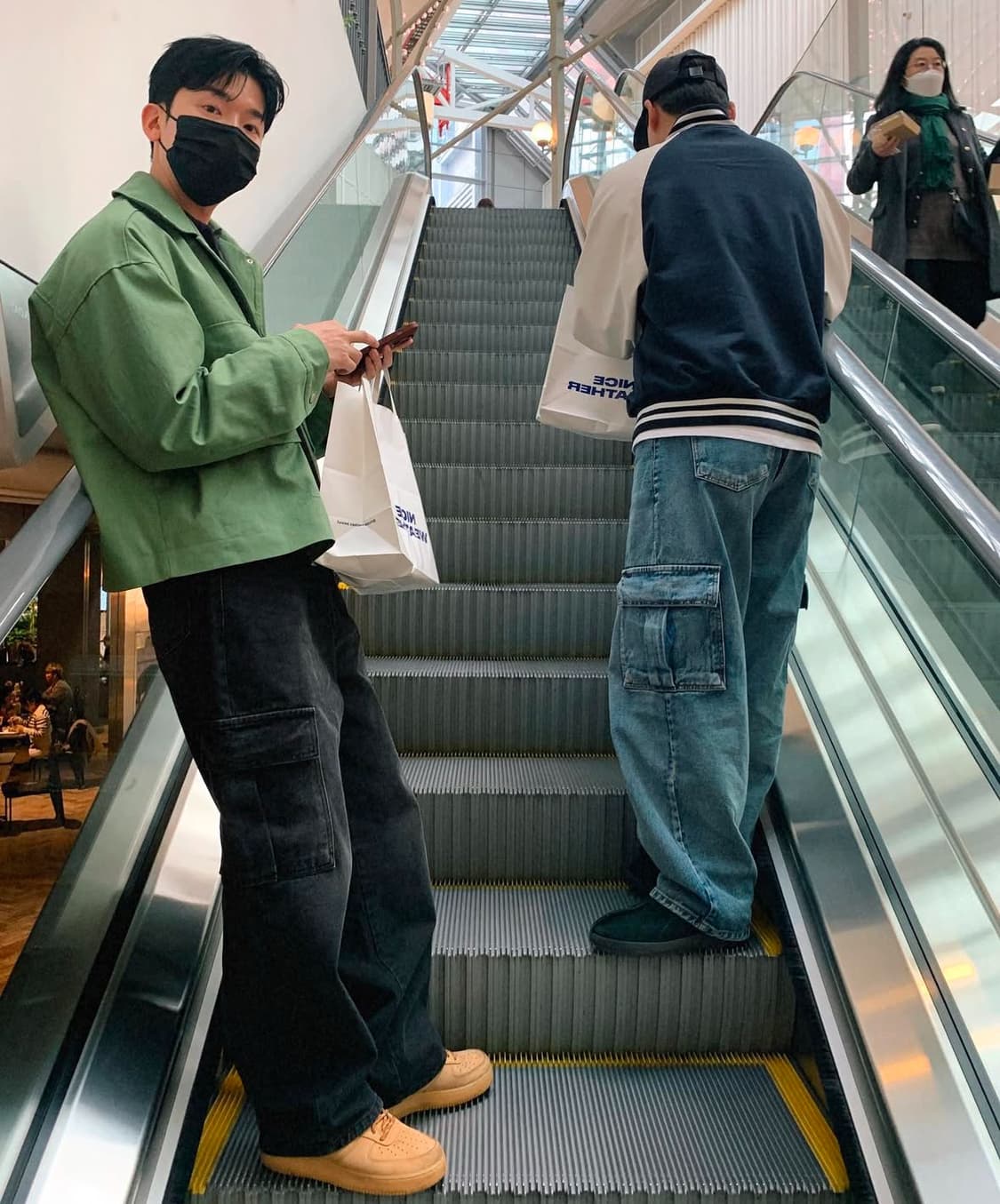 로아인 데스틴 카고 데님팬츠 상품이미지1