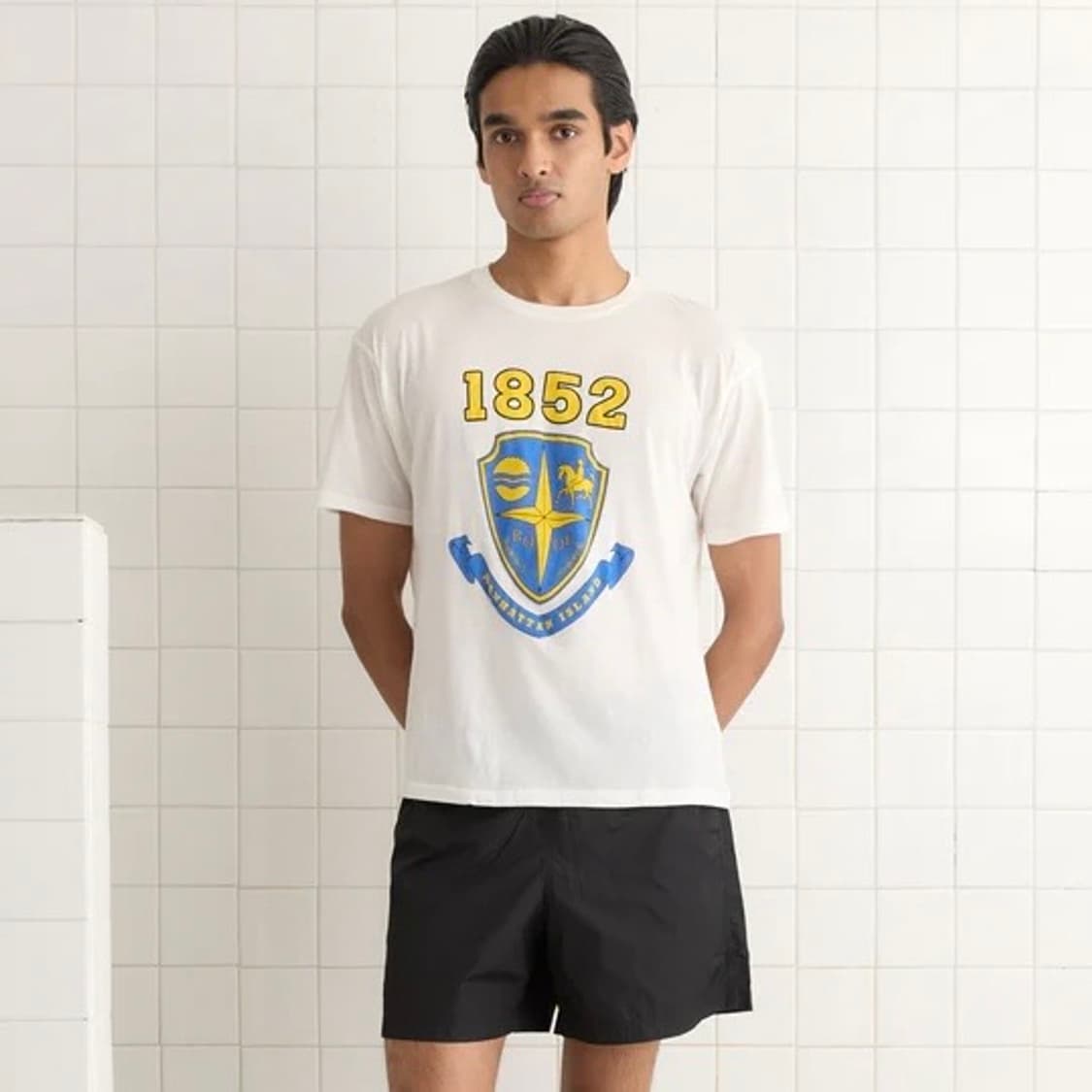 [M,L,XL]보디 BODE Crest 티셔츠 상품이미지1