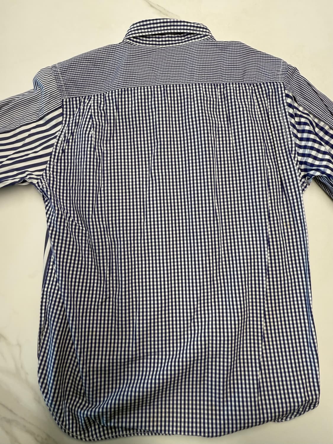 06‘s 아카이브 꼼데가르송옴므 체크패턴 셔츠 상품이미지2