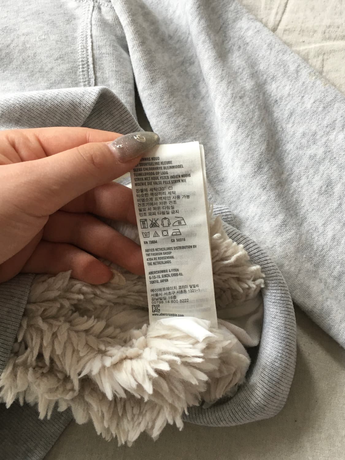 아베크롬비 자수패치 후드집업 상품이미지9