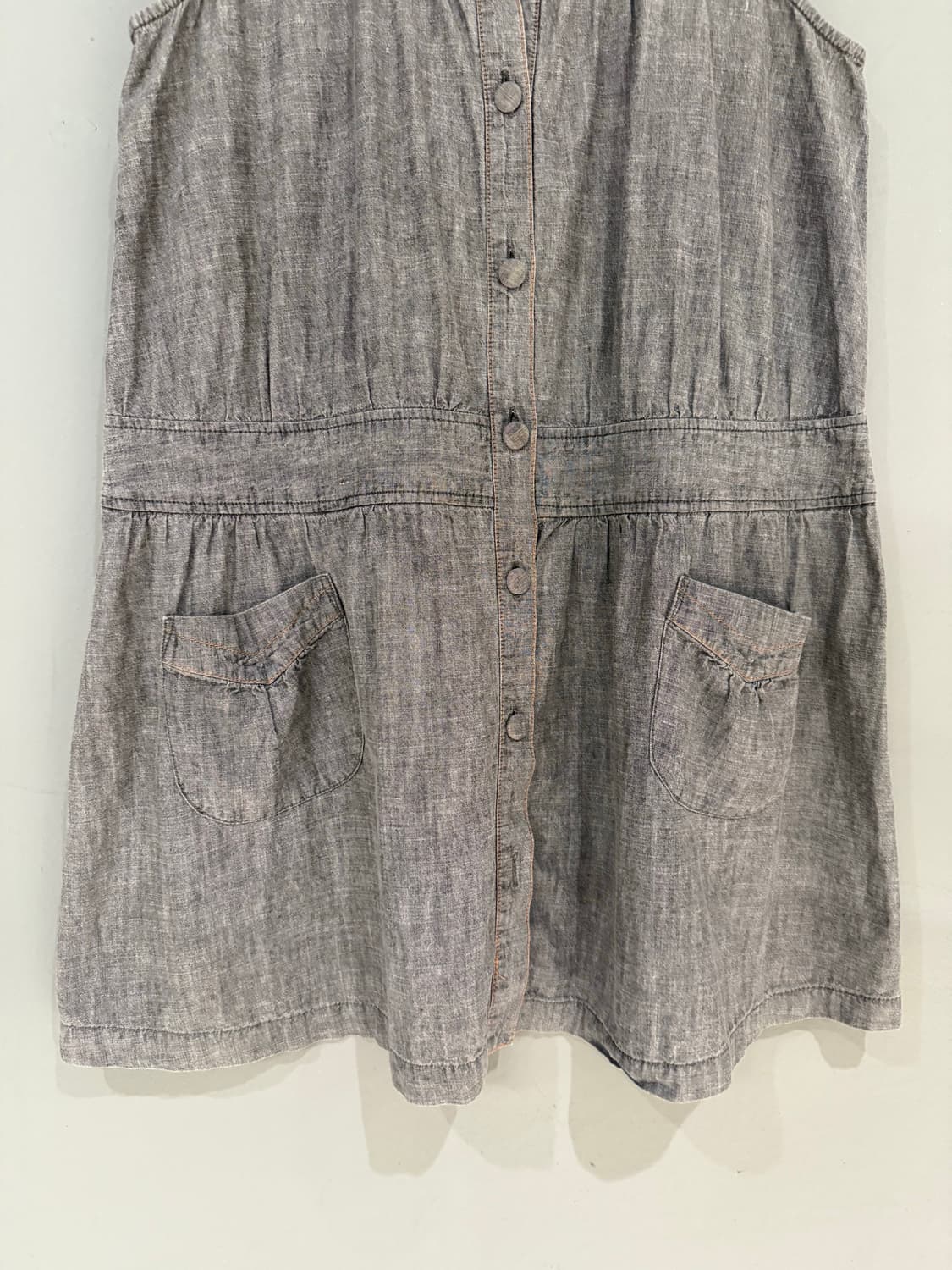 light grey button-up pocket ops 상품이미지6