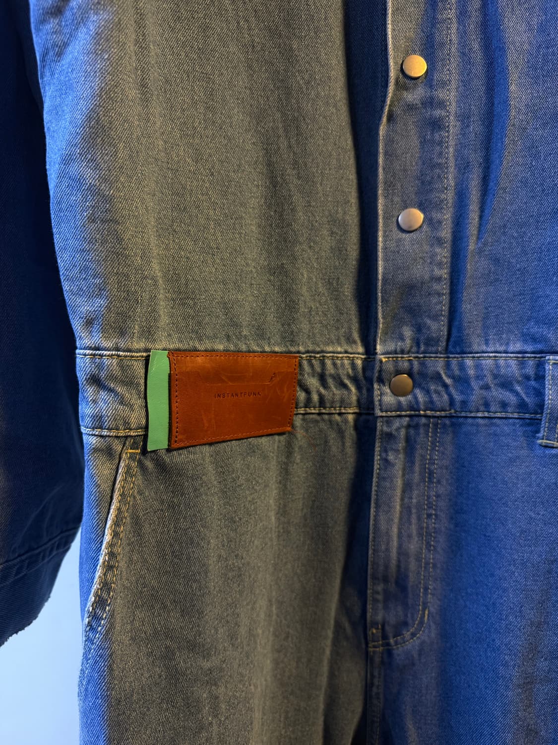 인스턴트펑크 점프수트 오버롤 블루 L (3) 상품이미지7