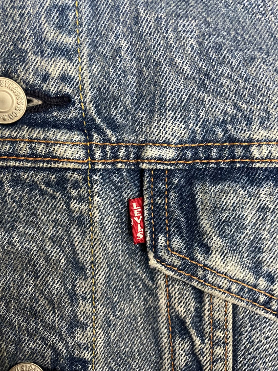 리바이스 버드 프린팅 트러커 데님 자켓 상품이미지5