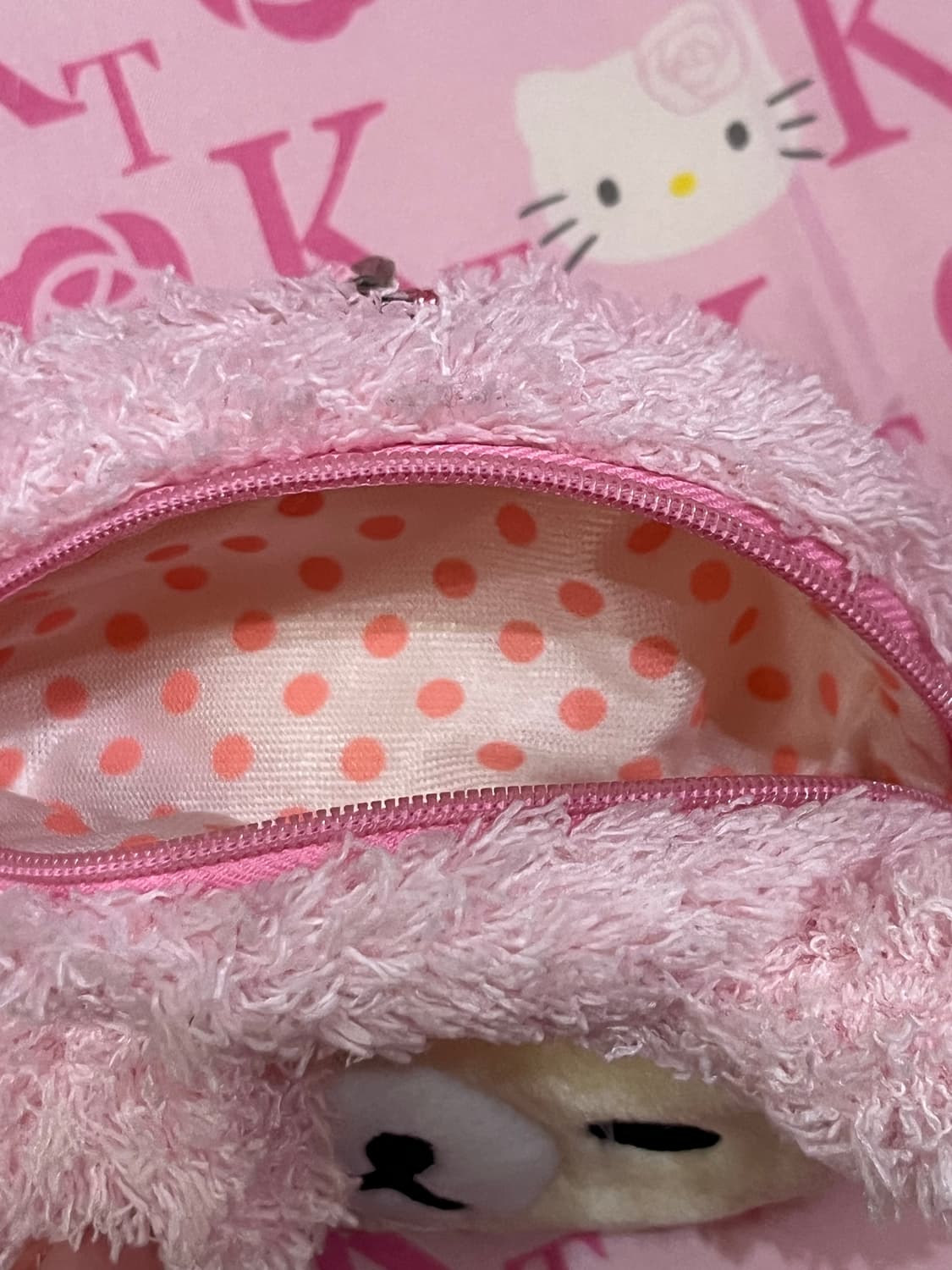 코리락쿠마 파우치 넥스트랩 토끼코리락쿠마 우사기코리락쿠마 상품이미지3