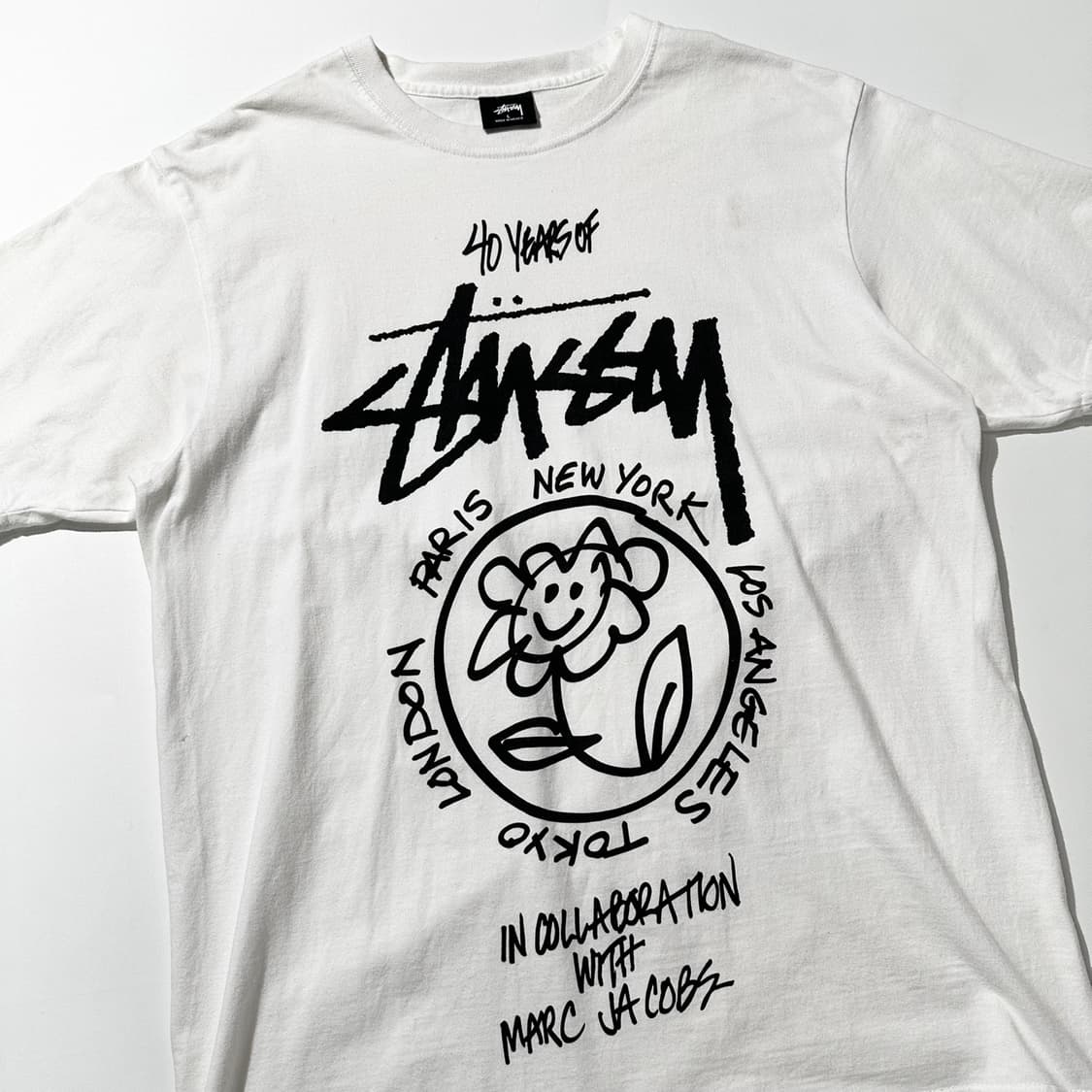 스투시 x 마크 제이콥스 40 월드투어 반팔 티셔츠 상품이미지4