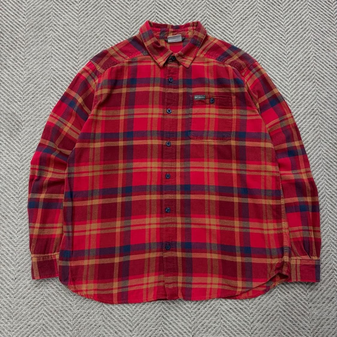 컬럼비아 체크 셔츠 v2690 상품이미지1