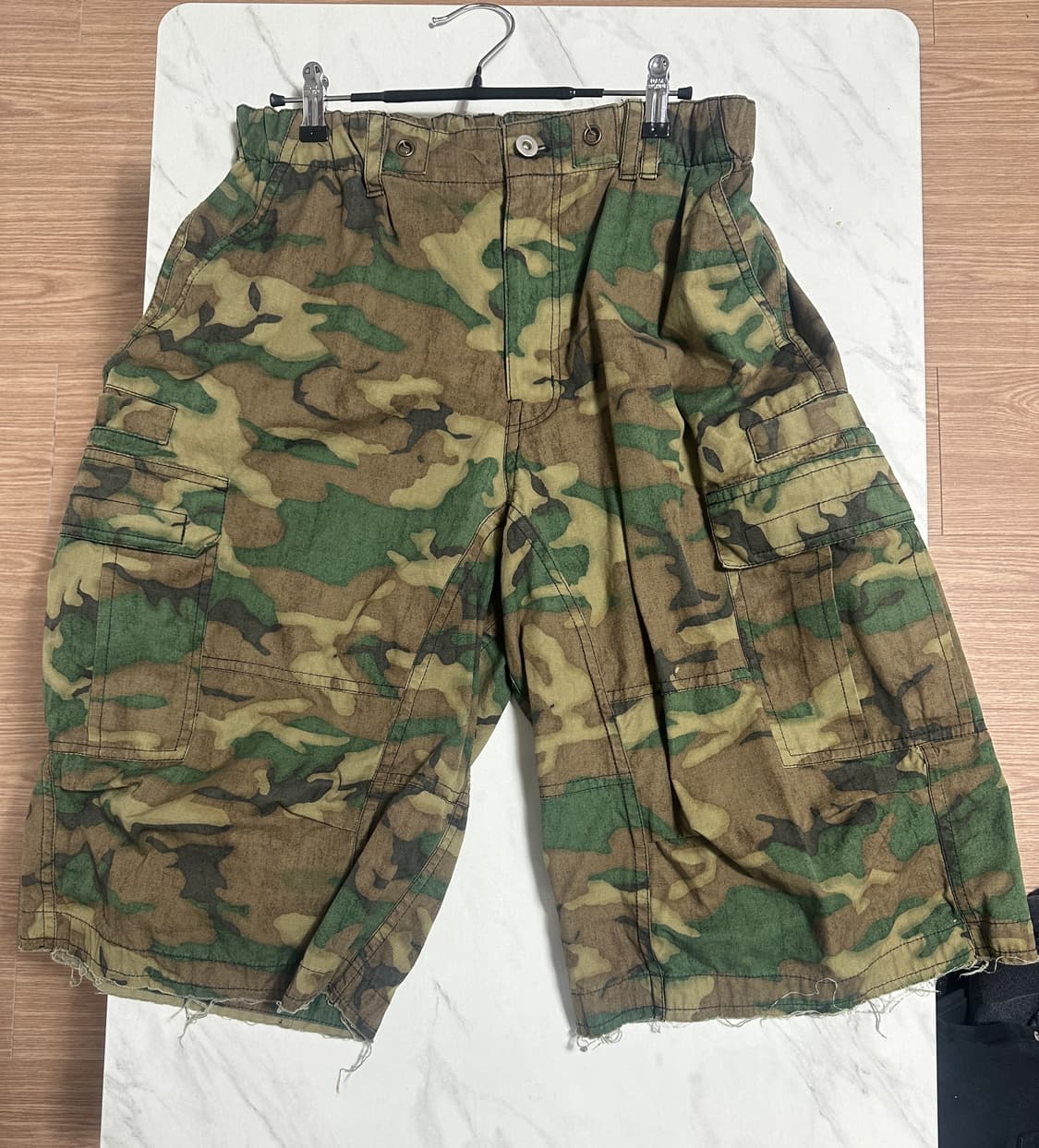 side.service 우드랜드 카모 버뮤다 팝니다🤙 상품이미지3
