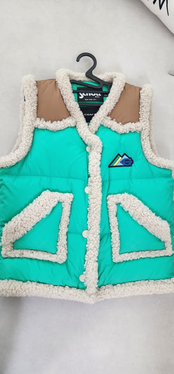 코치 Schott 콜라보 패딩 베스트 (정품) 상품이미지9