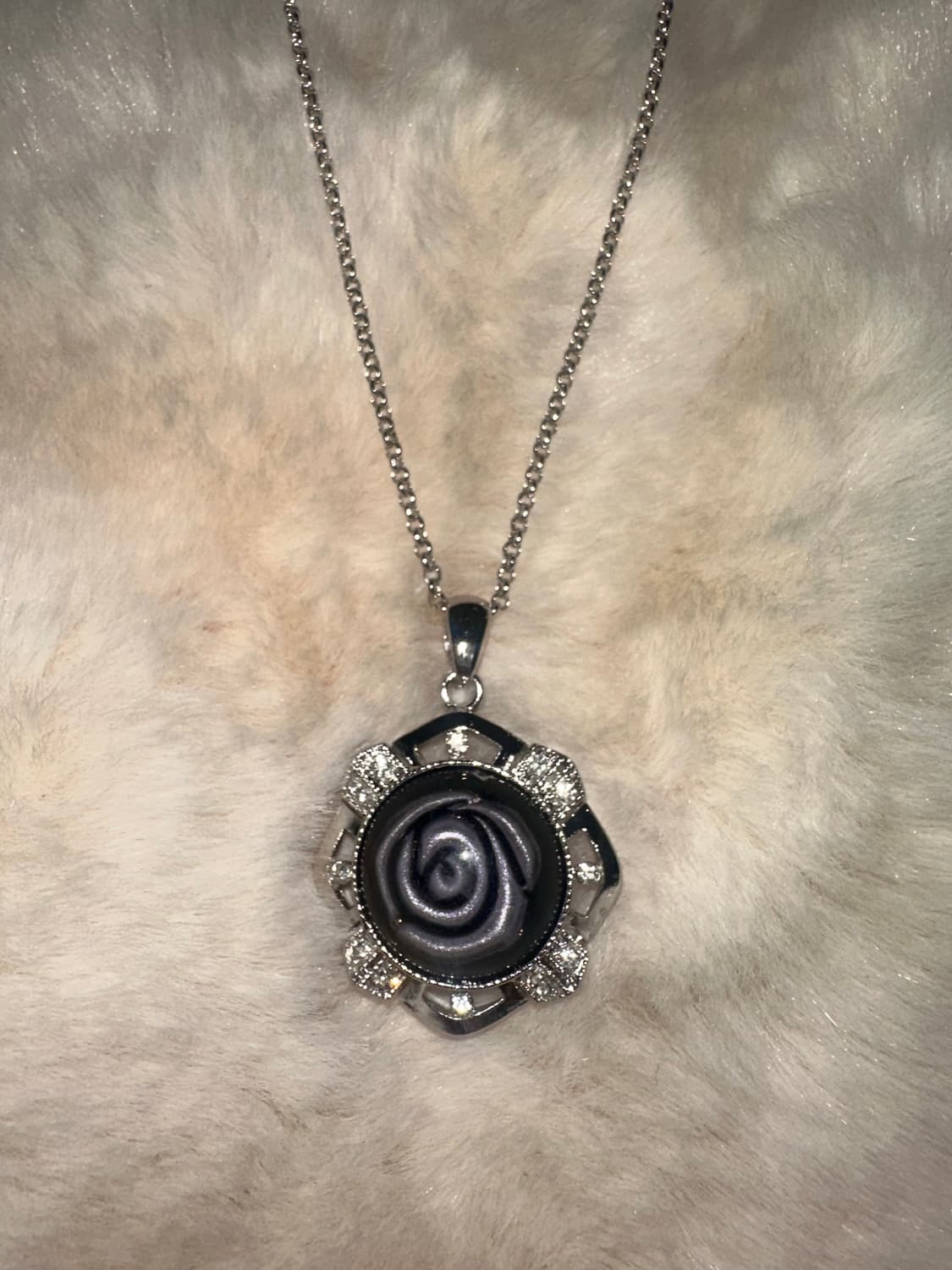 오리엔탈 고스펑크 장미 목걸이 상품이미지1