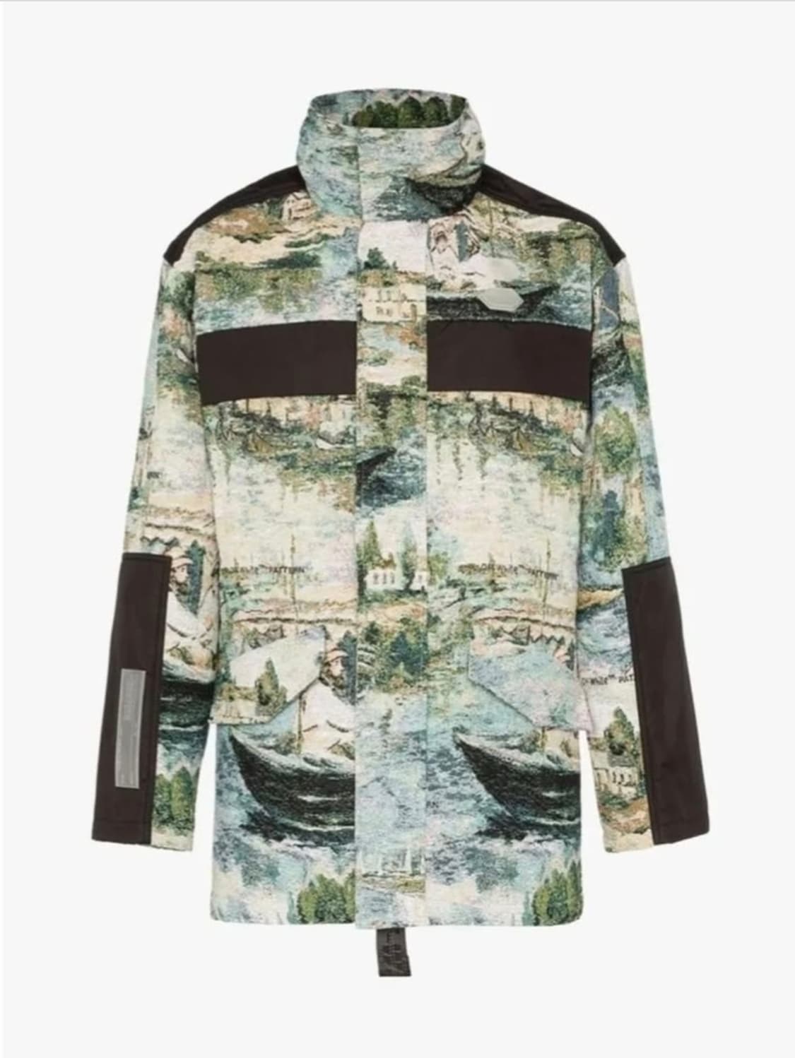 (버질 아블로 착용)오프화이트 마네 명작 자카드 레이크 파카 S 상품이미지8