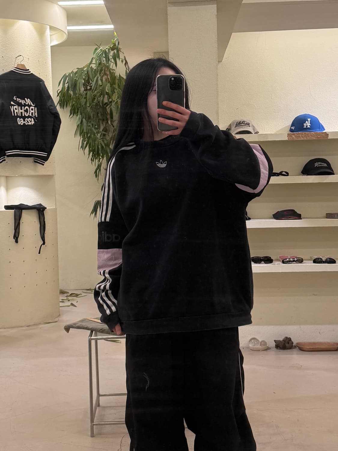 아디다스 오리지널스 3스트라이프 맨투맨 U420 상품이미지1