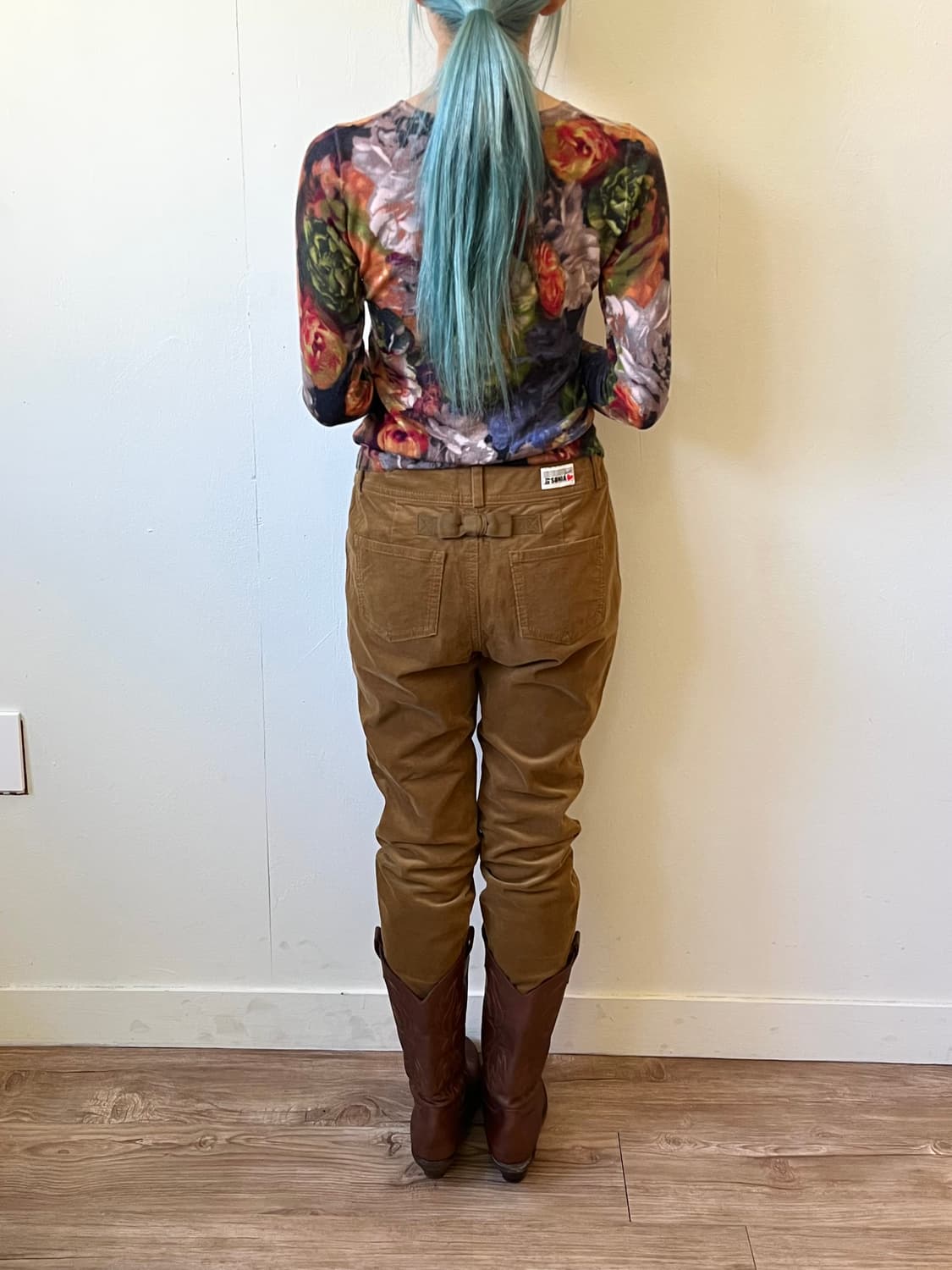 SONIA Rykiel 백 리본 코듀로이 진 상품이미지9