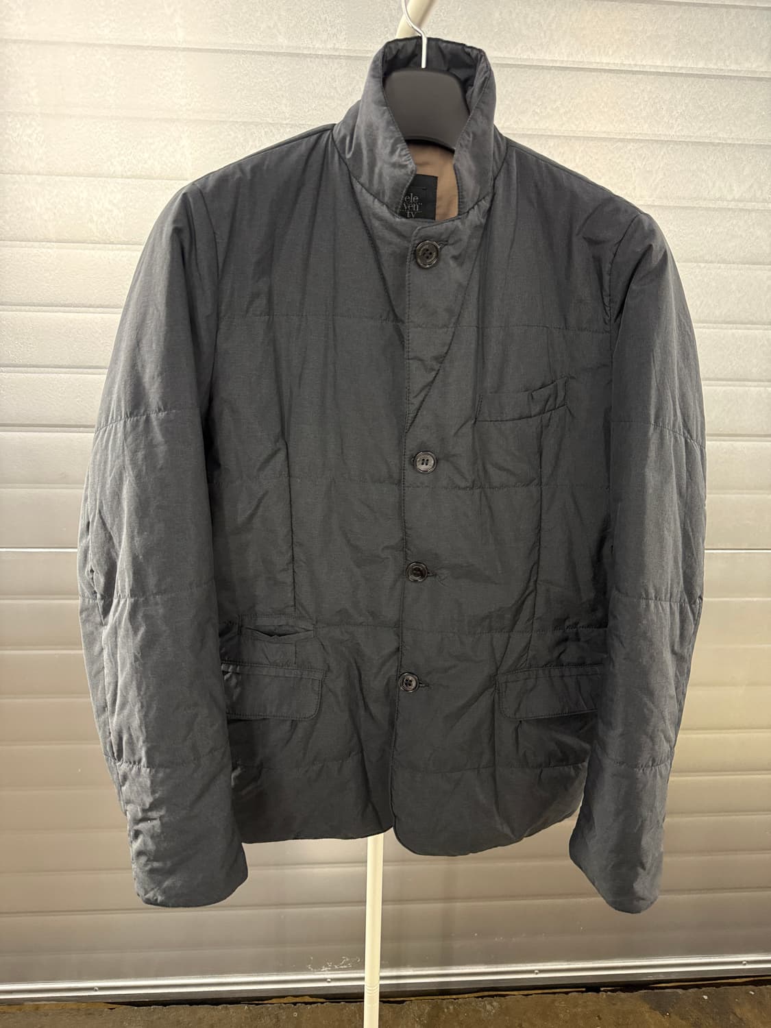 일레븐티 구스다운 패딩자켓 그레이 상품이미지4