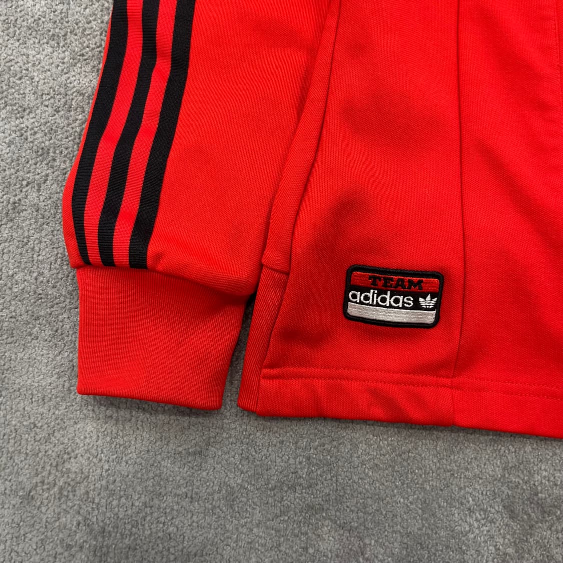 90 아디다스 팀 트레포일 레이싱 투웨이져지 상품이미지4