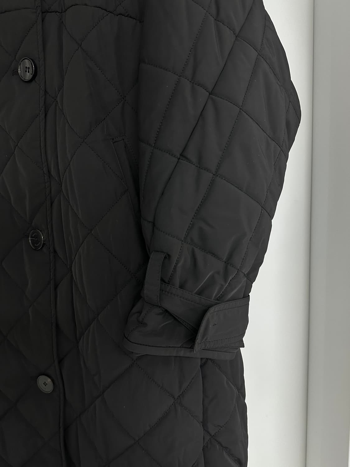 [타임] 여성 퀼팅 롱 코트 상품이미지6