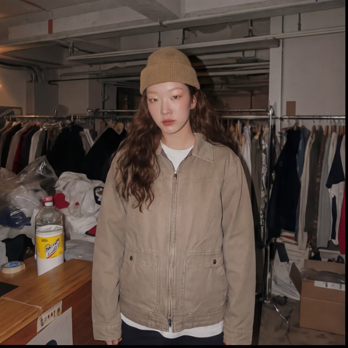 COLUMBIA, FIELD WORK ZIP JACKET (L) 상품이미지1
