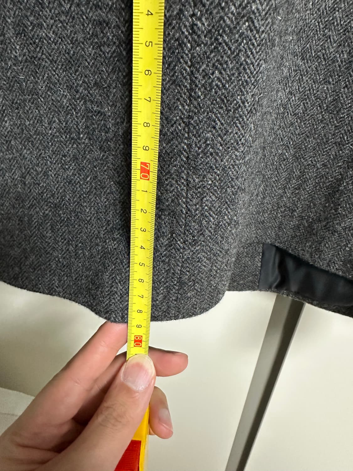 Pottery 셔클랜드 헤링본 자켓 (차콜) 5사이즈 판매 상품이미지10