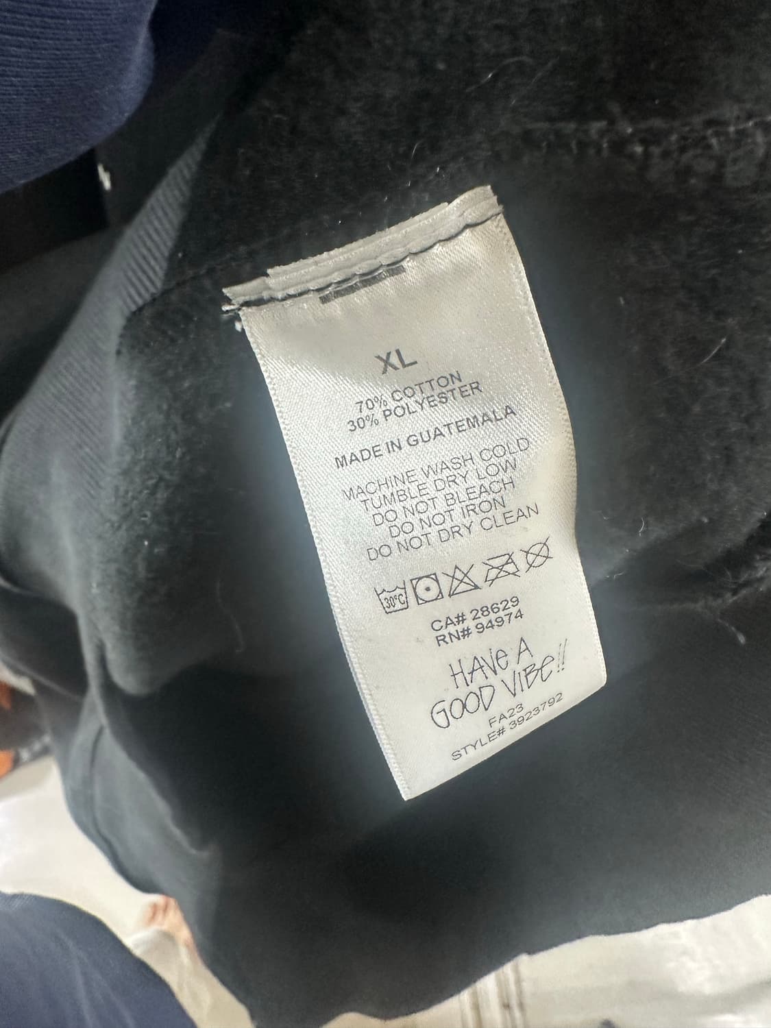 [XXL] 스투시 월드투어 후드티 블랙 상품이미지4