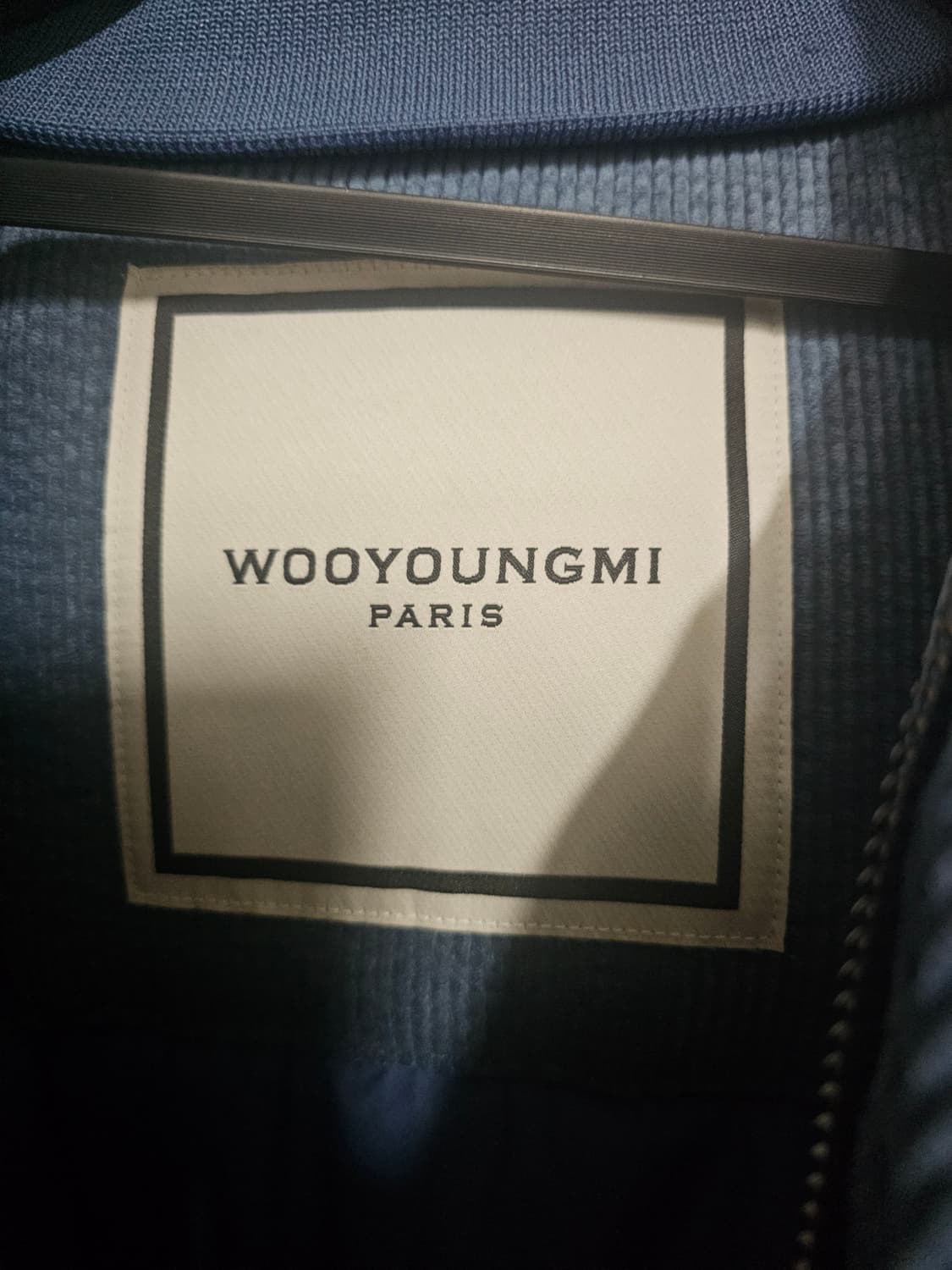 우영미 22fw 블루 코듀로이 구스다운 48사이즈(105오버) 상품이미지4