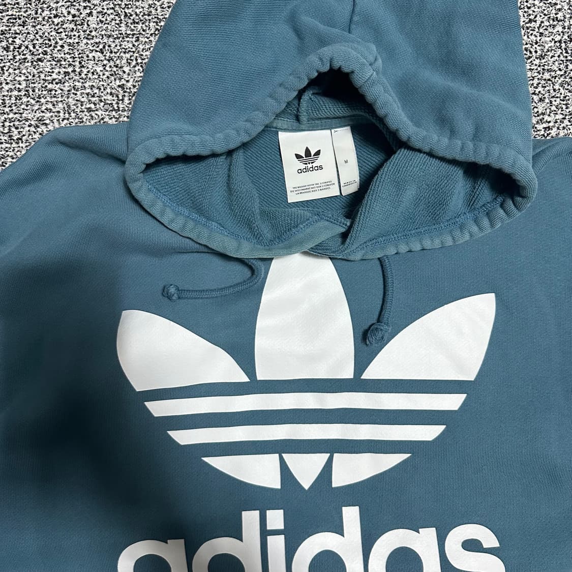 (L추천) 아디다스 트레포일 빅로고 오버핏 후드티 상품이미지2