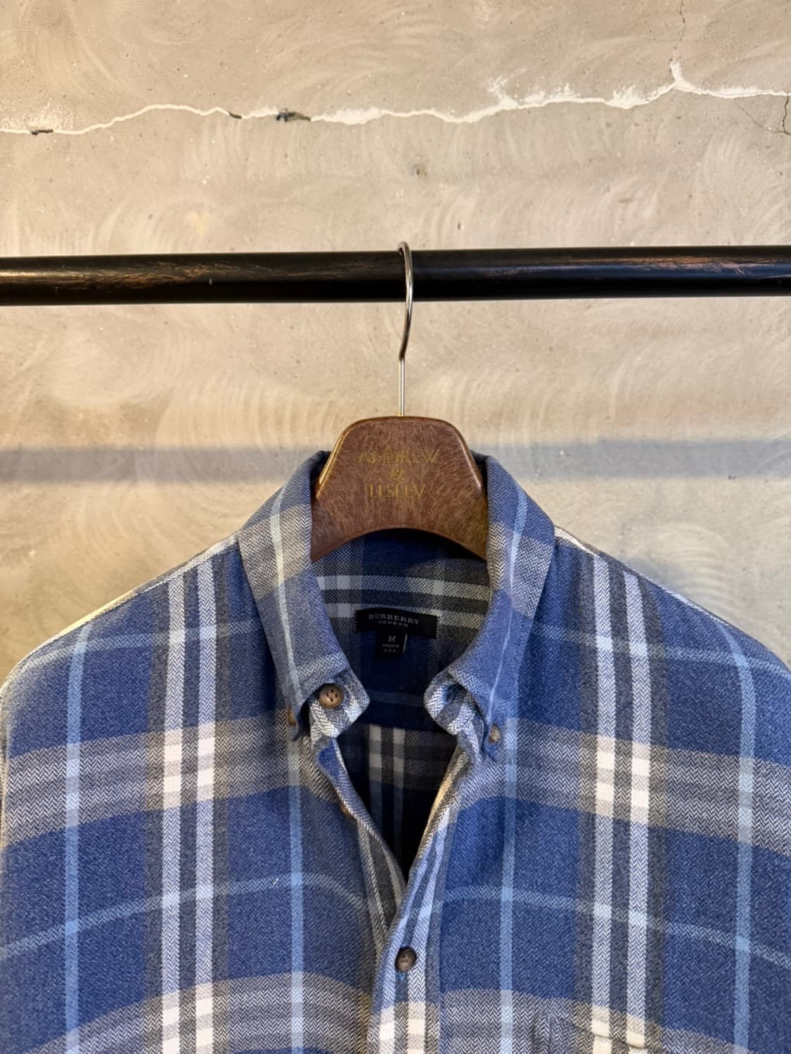 버버리 노바체크 버튼다운 셔츠 100~105 상품이미지3
