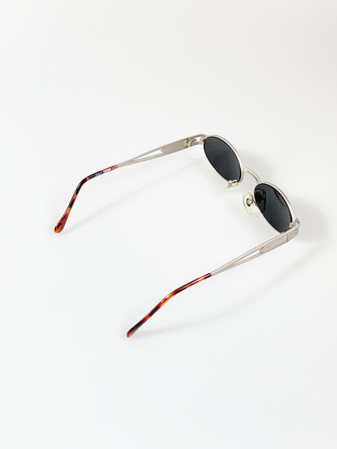 90s JOANNA 실버 슬림 오벌 프레임 빈티지 선글라스 상품이미지4