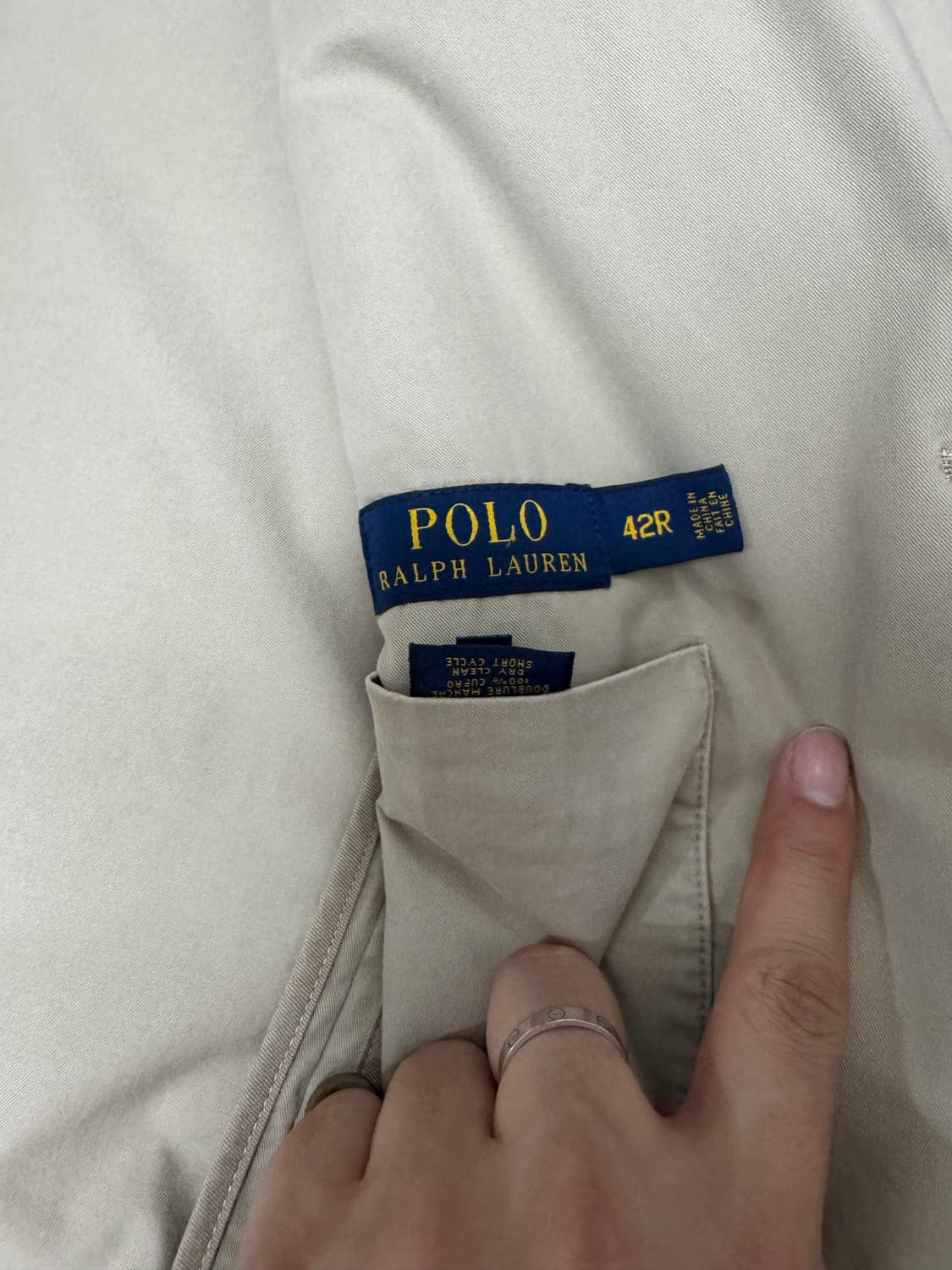폴로 랄프로렌 치노 자켓 42 사이즈  상품이미지2