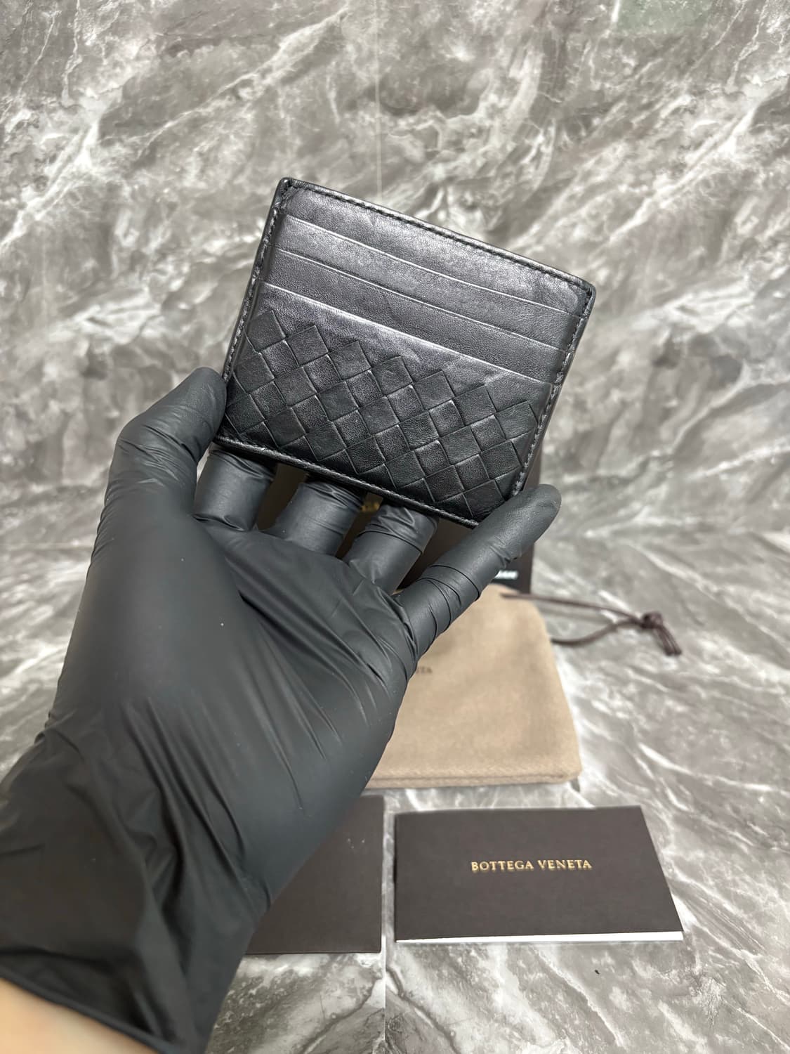 보테가베네타 인트레치아토 카드지갑 상품이미지1
