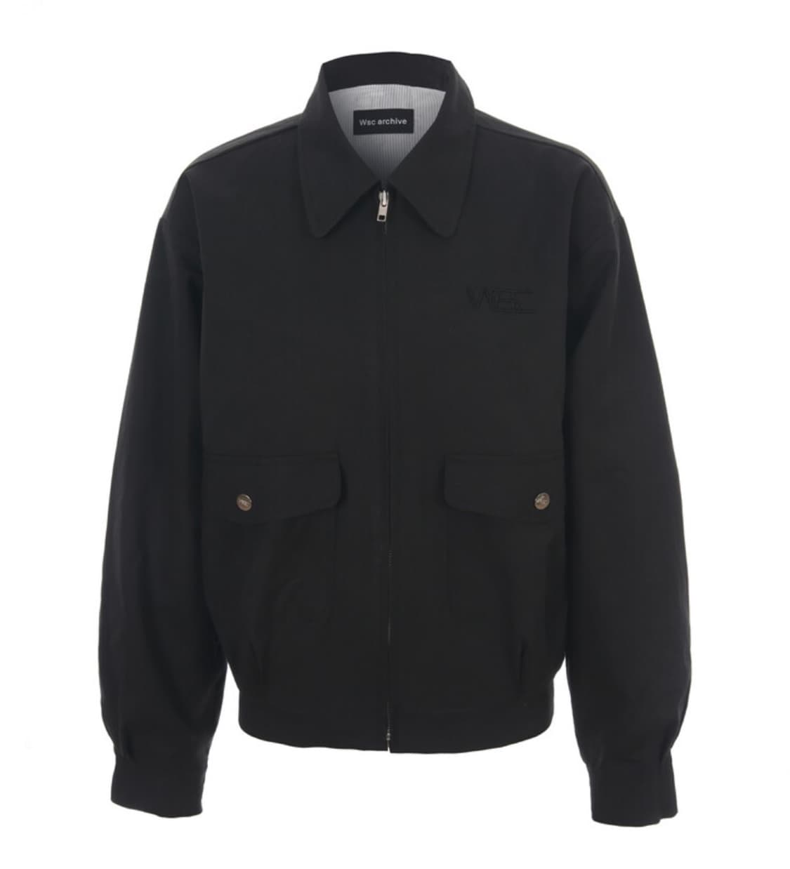 Wsc archive 인덱스 봄버자켓 블랙  상품이미지1