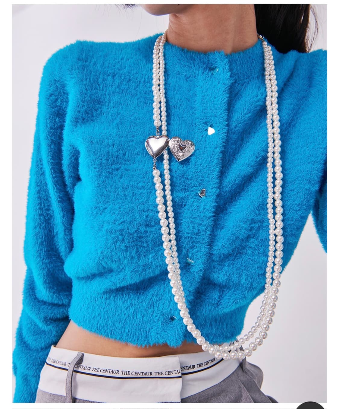 (새상품)센토르 플러피 가디건 팔아요. 상품이미지1