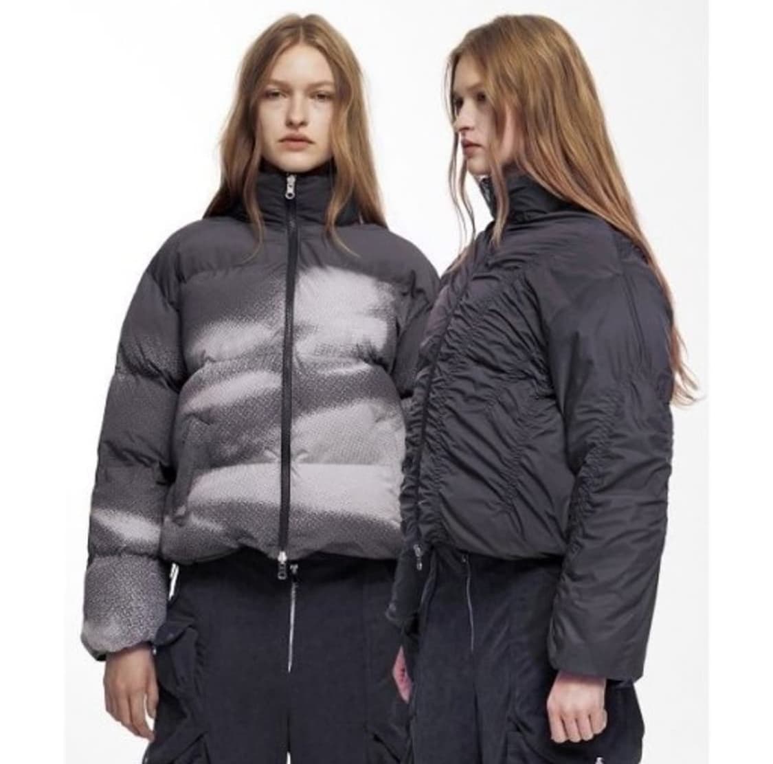 나체 리버서블 패딩 (블랙) 상품이미지1