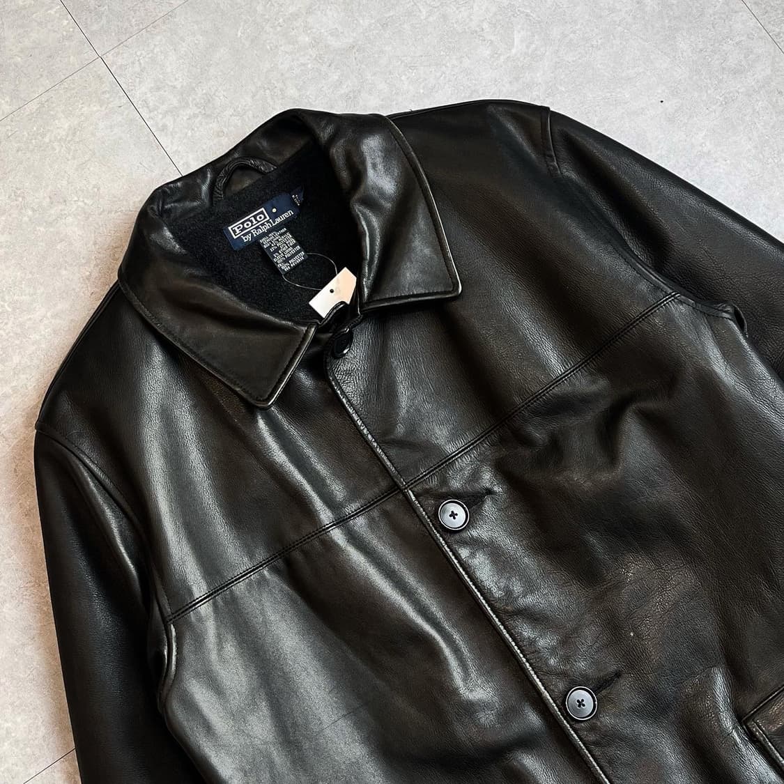 폴로랄프로렌 100% 리얼 가죽 자켓  상품이미지3
