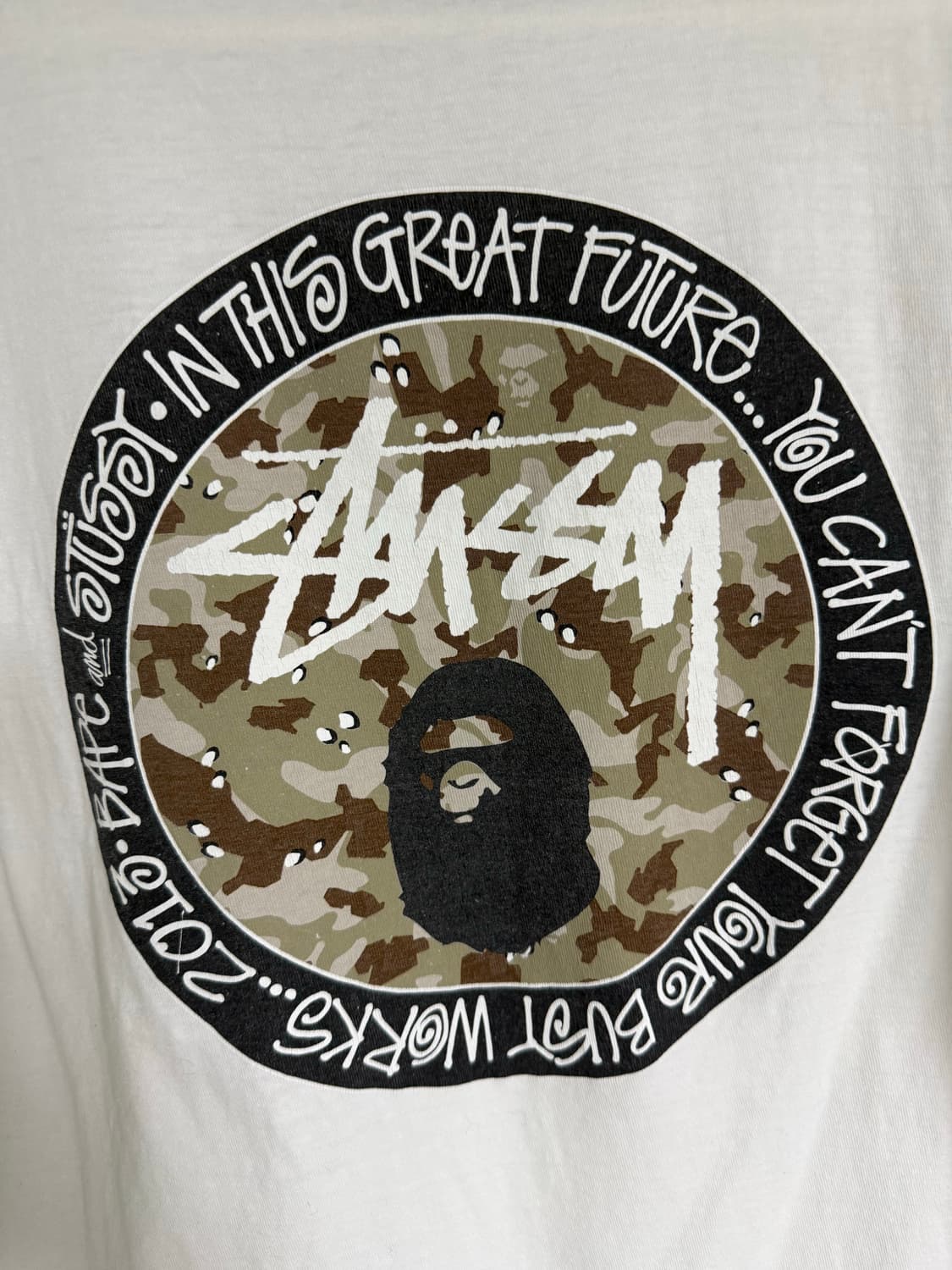 스투시 베이프 콜라보 반팔 상품이미지3