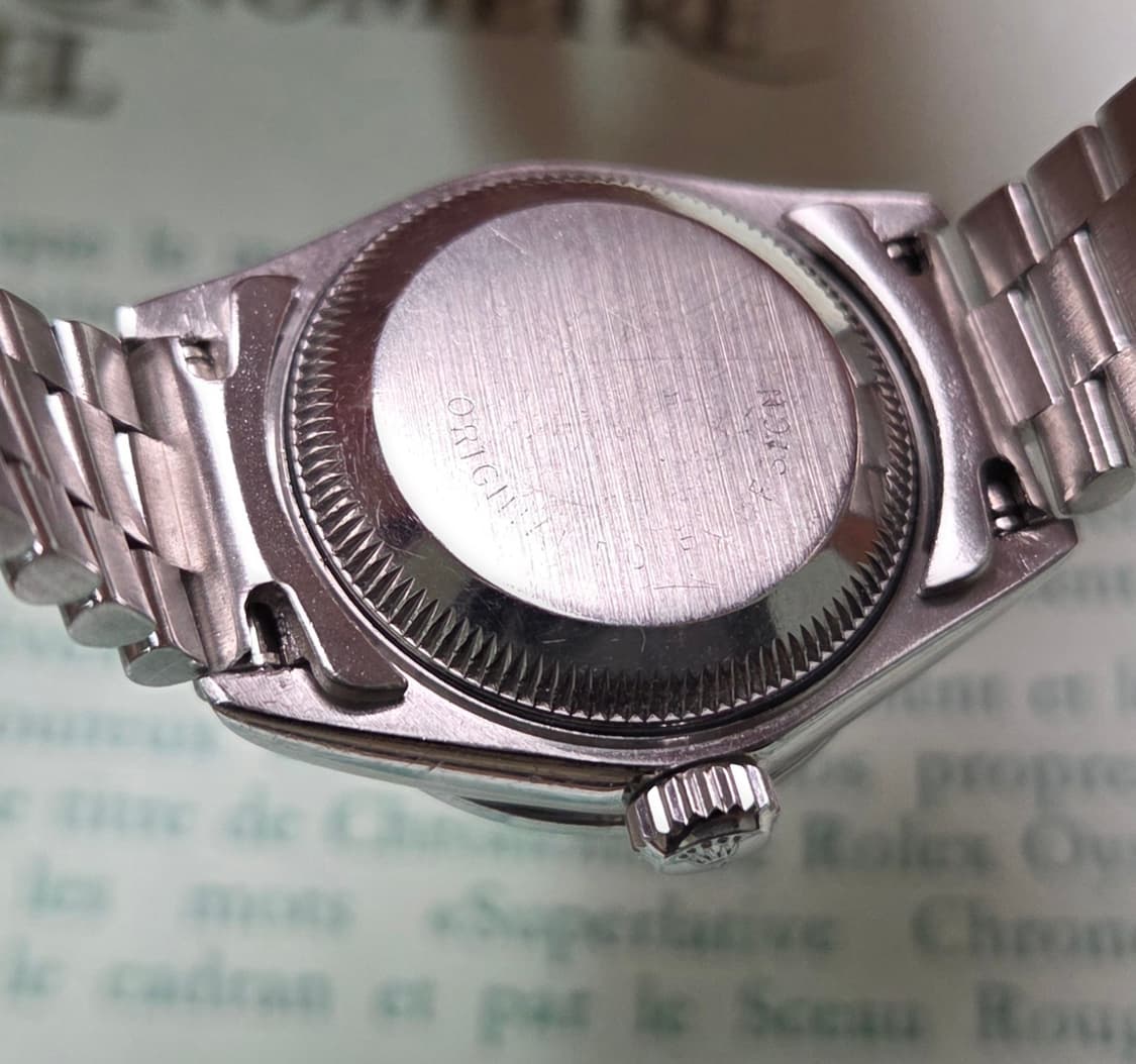 롤렉스 데이저스트 69136 올백통(플래티늄) 다이아베젤 10P다이아 실 상품이미지8