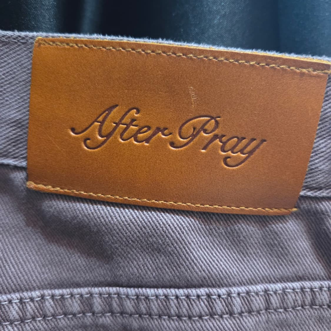 애프터프레이 와이드 슬래쉬데님 진스 상품이미지4