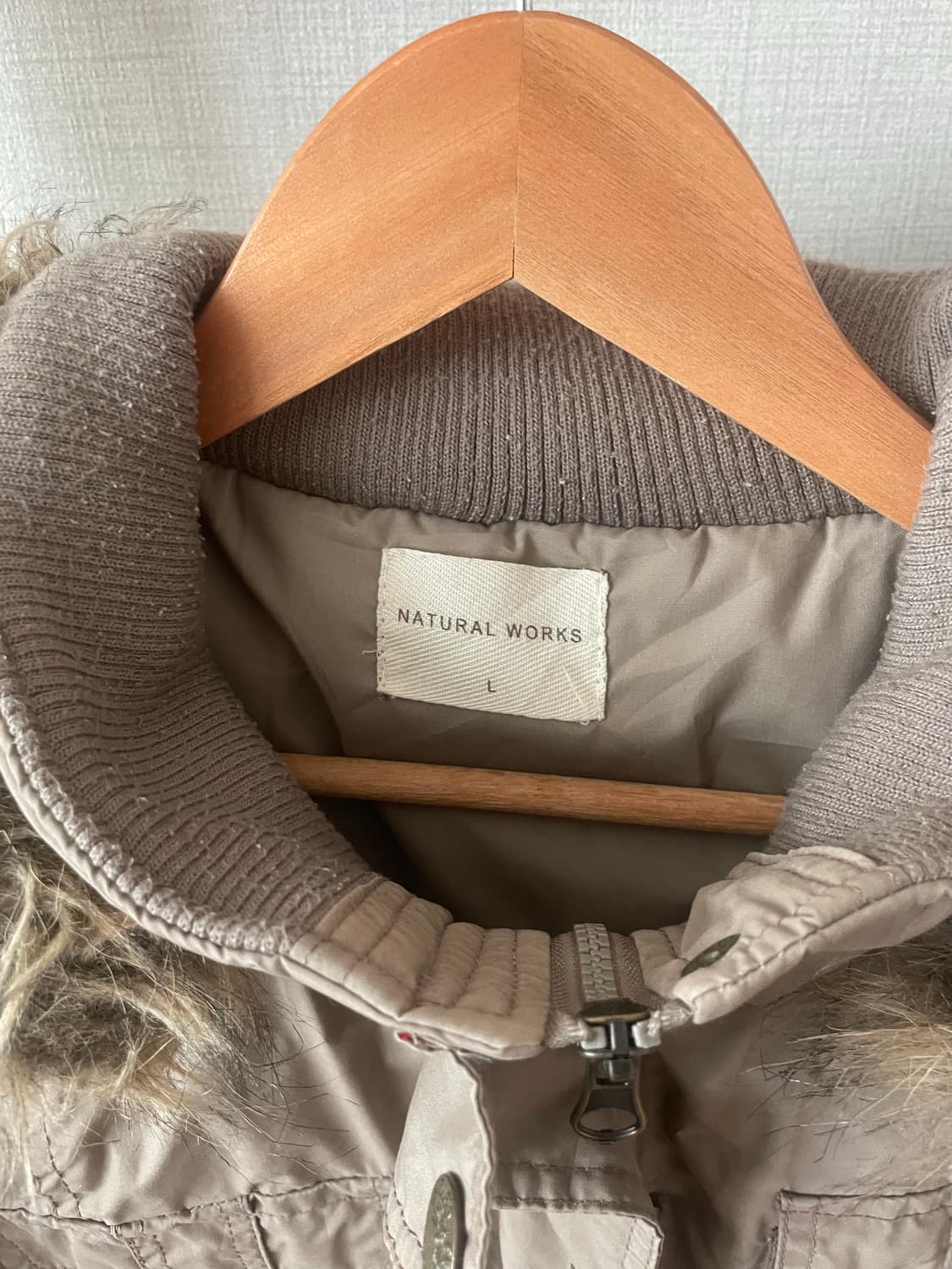 모리걸 빈티지 노르딕 야상 점퍼 set 🤎🤍❄️ 상품이미지2