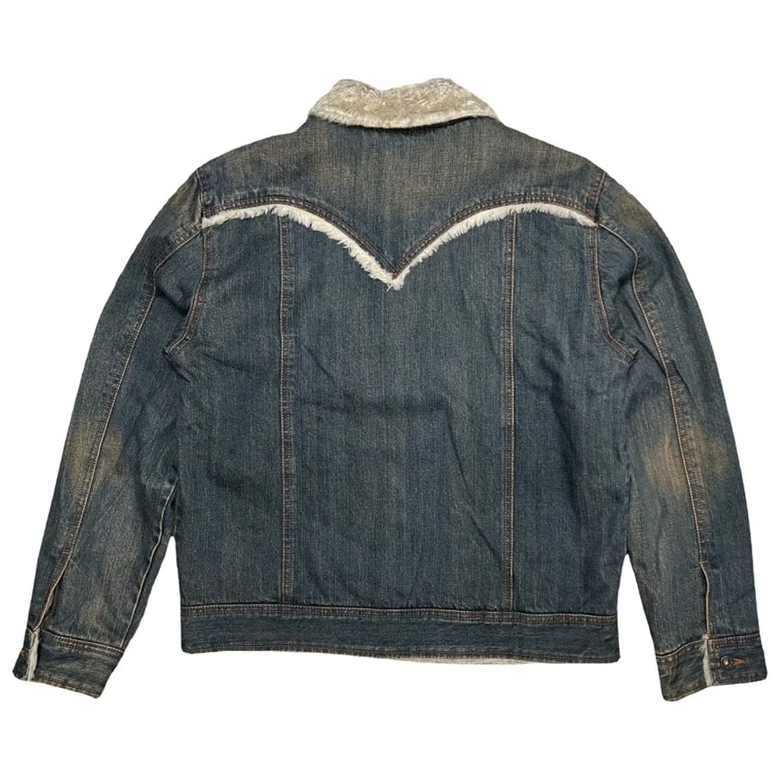 리바이스 쉐르파 안감 데님 트리거 재킷 M 95 상품이미지8