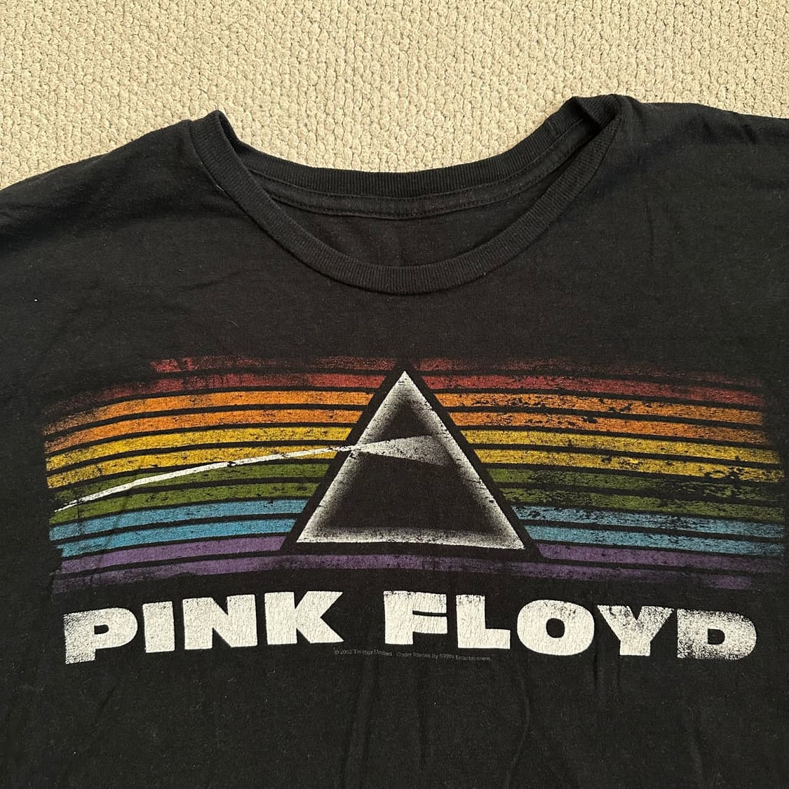 2012 Pink Floyd 핑크 플로이드 그래픽 티셔츠 상품이미지2