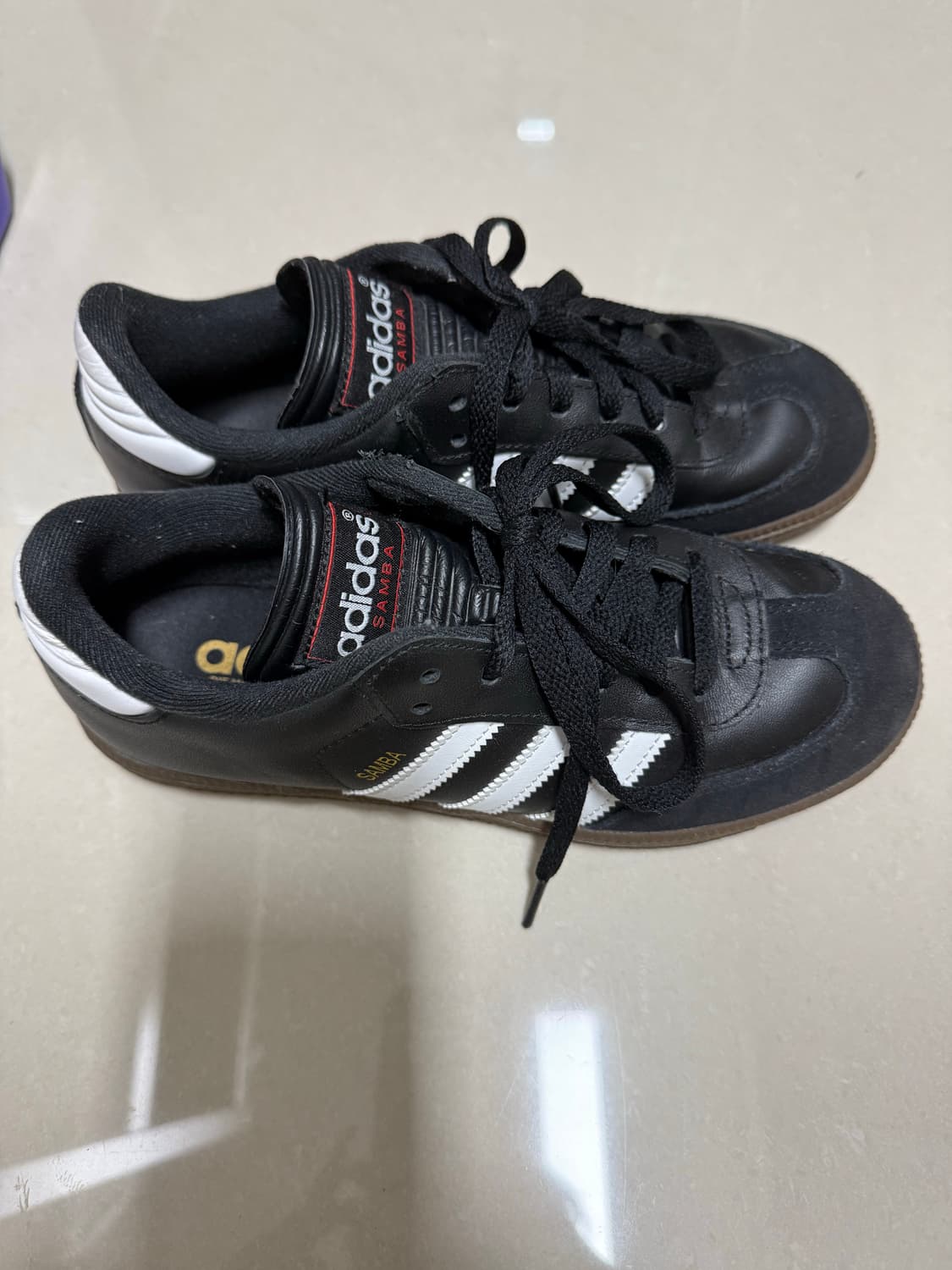 아디다스 삼바 클래식코어 블랙 230 상품이미지4