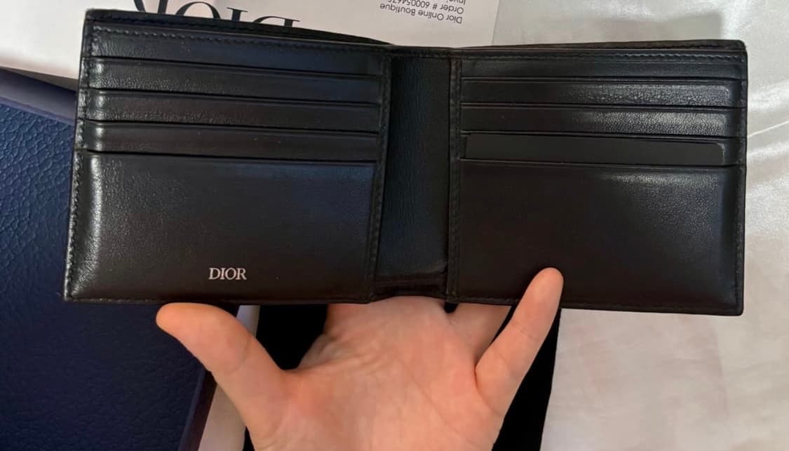 디올 오블리크 반지갑 새상품급 상품이미지4