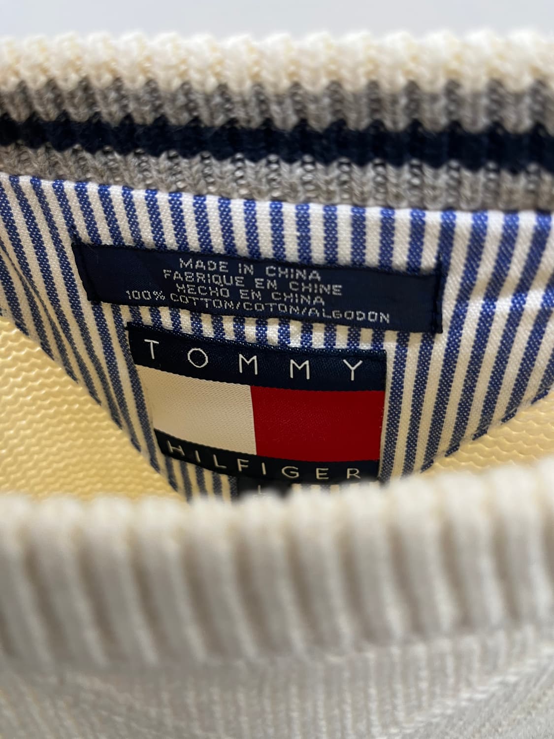 TOMMY HILFIGER cotton knit 상품이미지6