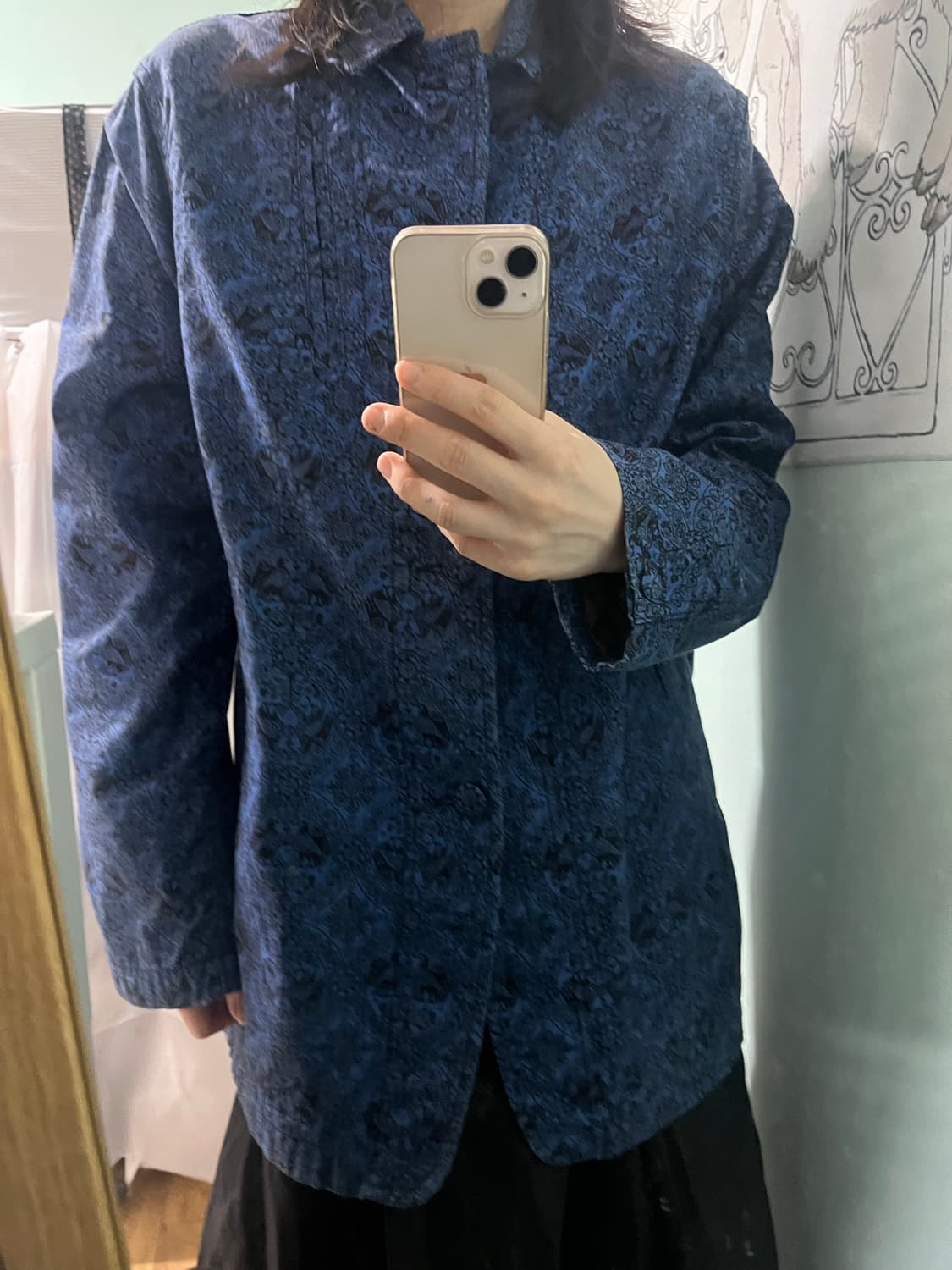 니들스 코튼 패턴 자켓  상품이미지1