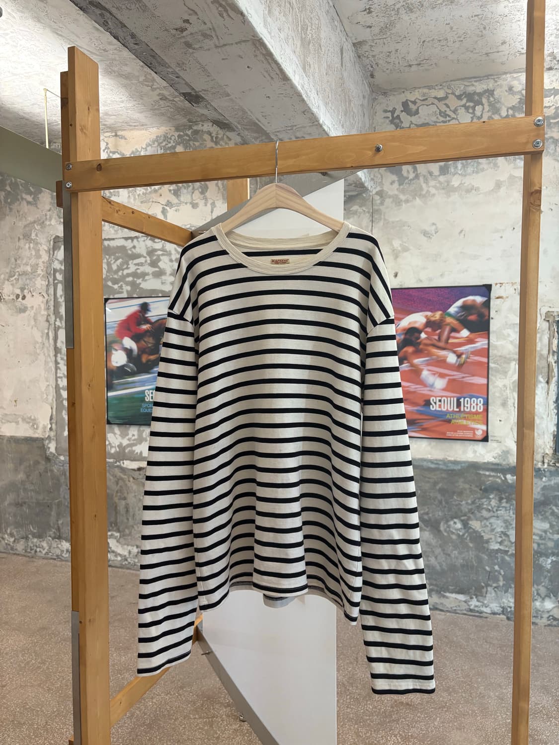 KAPITAL Smile Printing Stripe T Shirt 🙂 상품이미지4