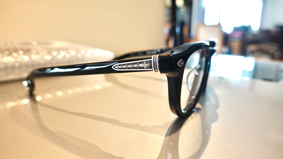 크롬하츠 첩첩 처프처프 블랙/실버 안경 상품이미지5