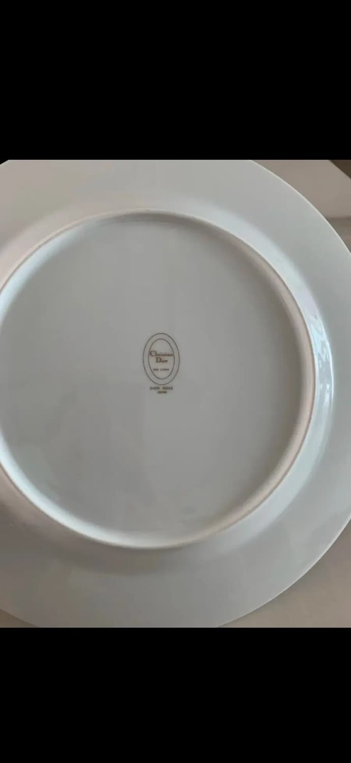 크리스찬디올 디너 플레이트  상품이미지2