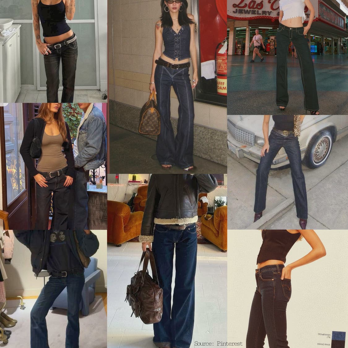 00s True Religion 로우라이즈 부츠컷 데님 상품이미지2