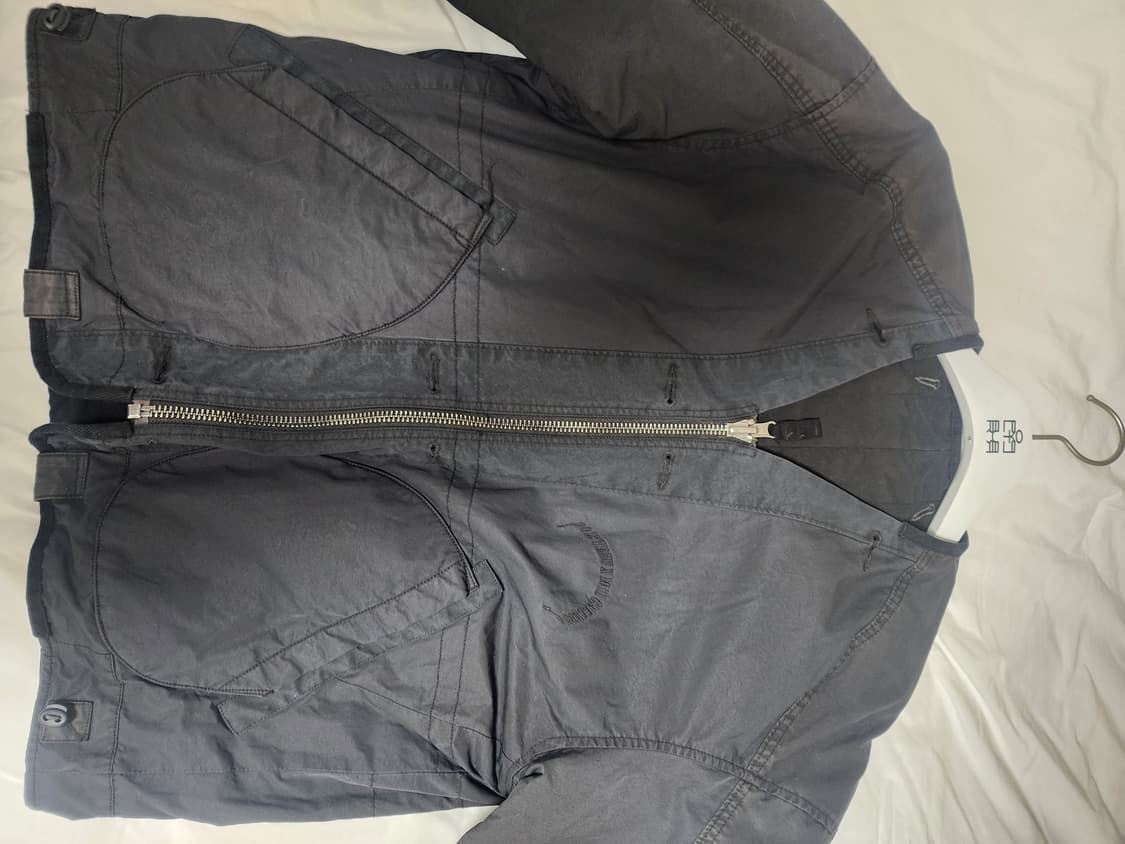 [2] 폴리테루 1011 리버시블 라이너 자켓 멀티차콜(유즈드 블랙) 상품이미지4