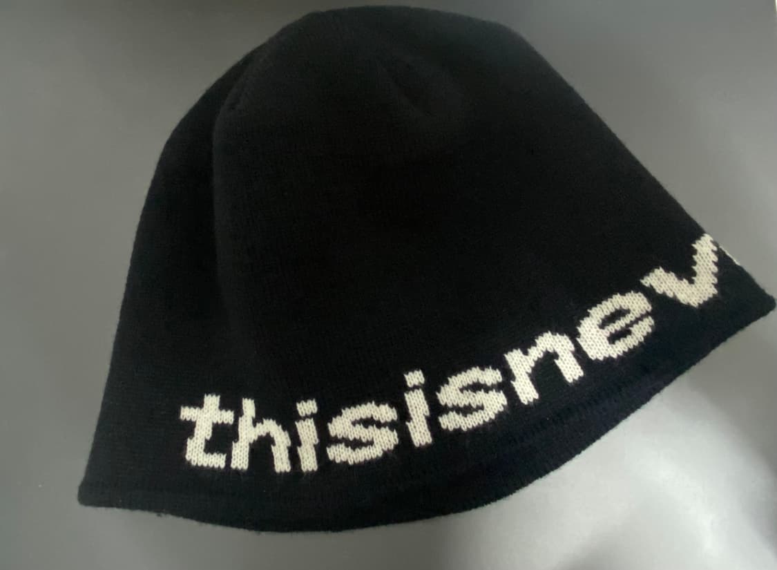 디네뎃 SP-Logo No Cuff Beanie Black  상품이미지1