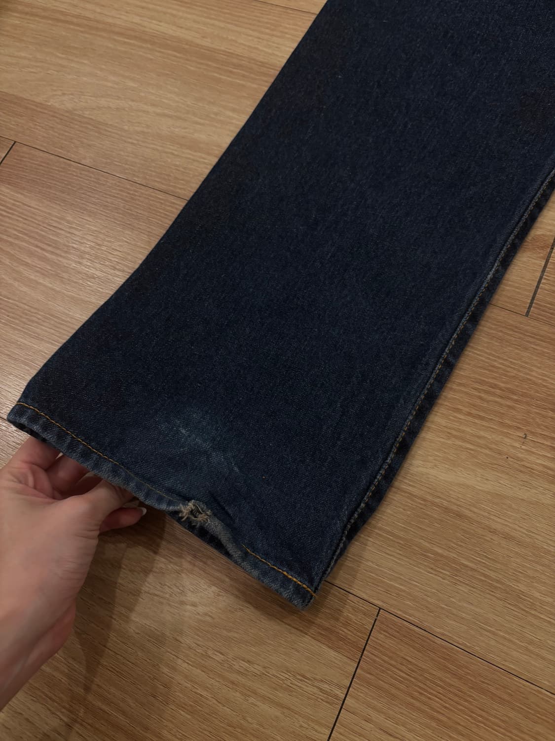 Evisu 에비수 패치 진청 데님 상품이미지5